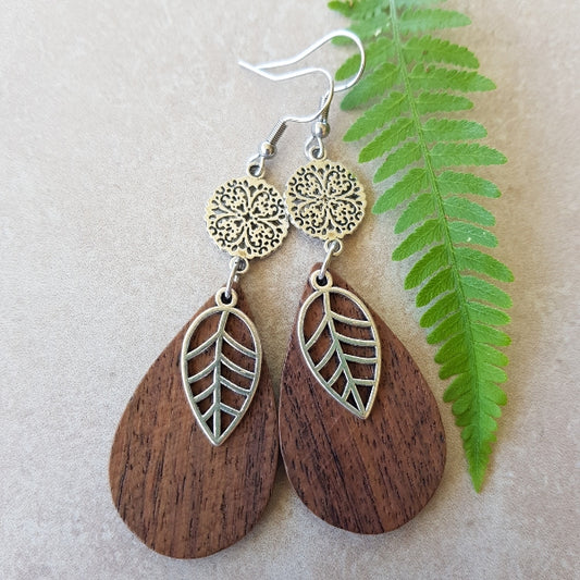 Silver Forest Dangles