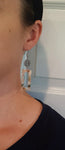 Multi Rectangles Long Resin Earrings #12